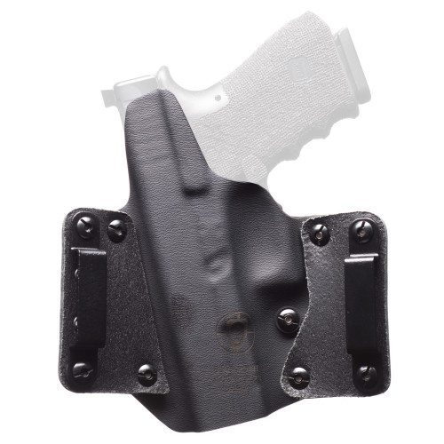 BlackPoint Tactical Leather Wing OWB, Outside Waistband Holster, Fits FN 510/545 Tactical, Right Hand, Black 157997