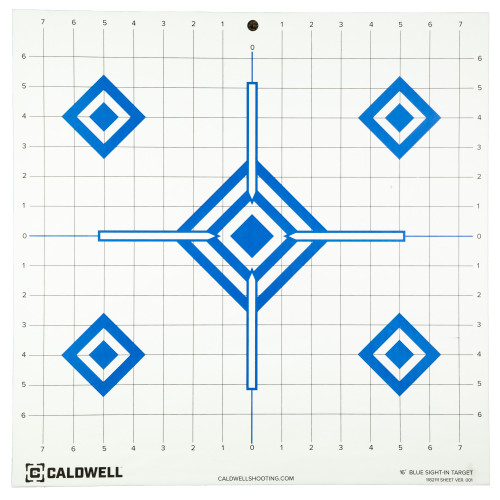 Caldwell Sight-In Target, 16", Orange/Black, 10-Pack 1175521