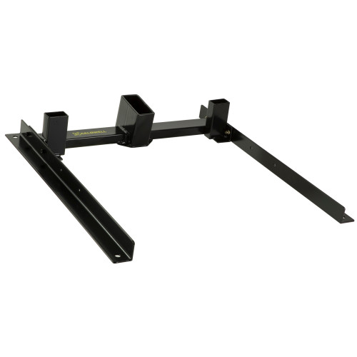 Caldwell Ultimate Steel Target Stand, Compatible with 2x4 and 1x2 Wooden Post, Black, Includes 2 Ground Stakes 4001148