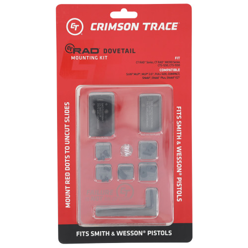 Crimson Trace Corporation Red Dot Rear Sight Adapter, Black 01-3000054