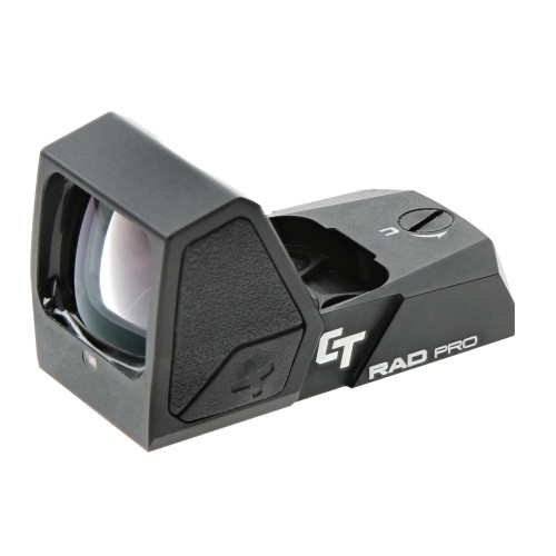 Crimson Trace Corporation RAD Pro, Green Dot, Open Reflex Sight, Black, 5 MOA 01-3000037