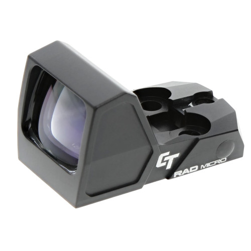 Crimson Trace Corporation RAD Micro, Green Dot, Compact Open Reflex Sight, Black, 5 MOA 01-3000018