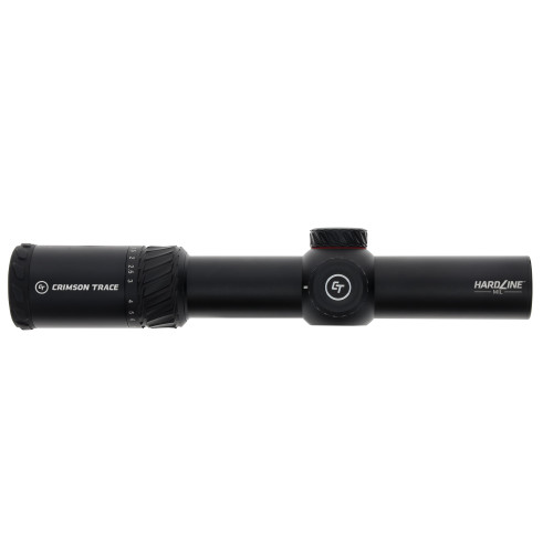 Crimson Trace Corporation Hardline LPVO, Rifle Scope, 1-10X28mm Objective, Illuminated Mil Dot Reticle, 34mm Main Tube, Matte Finish, Black 01-3002301