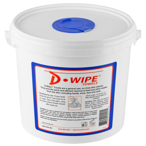 D-Lead Wipes, 70 Count, Disposable Wipes, Pop Up Canister WT-070