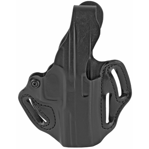 DeSantis Gunhide Thumb Break Scabbard Belt Holster, Fits Walther PDP 4" or 4.5" With or Without RDS, Right Hand, Black 001BA1UZ0