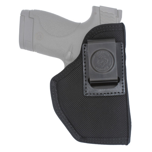 DeSantis Gunhide Super Stealth, IWB Holster, Nylon, Ambidextrous, Black, Fits Beretta 9000S, PX4, APX, S&W M&P 45C, H&K USP Compact P2000, Ruger P97, P345, SIG 220R, 226R, 229R, 320C, 250C, Springfield XD 4", XDM 3.8", Taurus PT 24/7 M97BJ88Z0