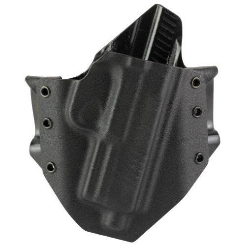 GunfightersINC Ronin, Outside Waistband Holster, Fits FN 509, Kydex Construction, Black, Right Hand RO-FN509-0101111