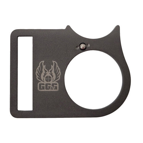 GG&G, Inc. Front Sling Mount, Fits Mossberg 590, Ambidextrous Design, Matte Finish, Black GGG-1084-2