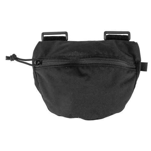Grey Ghost Gear GHP (Plate Carrier Lower Accessory Pouch), Nylon Construction, Zipper Pouch, Matte Finish, Black 2014-2