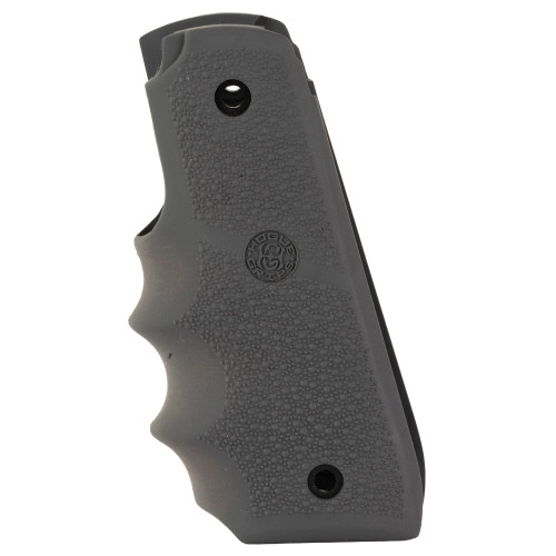 Hogue OverMolded, Rubber Grip Panels, Finger Grooves, Slate Gray, Fits Ruger 22/45 79082