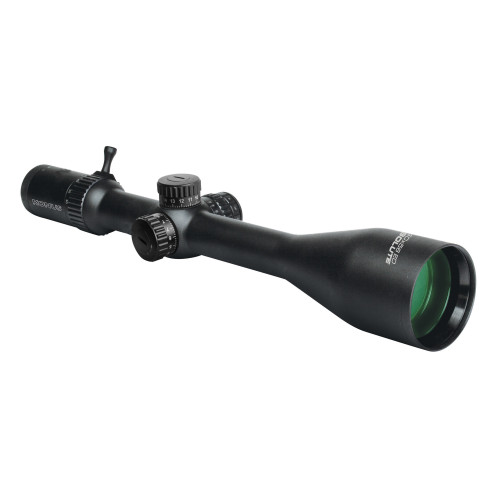 Konus Absolute, Rifle Scope, 5-40X Magnification, 56MM Objective, 30mm Main Tube, Etched 550 ballistic (BDC) Illuminated Reticle, Matte Finish, Black, Includes Lens Cleaning Cloth 7178