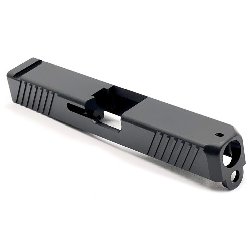 LBE Unlimited Slide, For Glock 19, 9mm, Anodized Finish, Black GLK19SLD