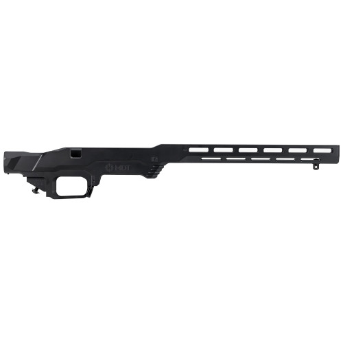 MDT LSS-XL Generation 2, Rifle Chassis, Cerakote Finish, Black, Fits Remington 700 Short Action, Fixed Stock Interface 103224-BLK