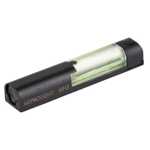 Meprolight Fiber-Tritium Bullseye, Tritium Front Sight, Green, For Glock - All Models 0632013108