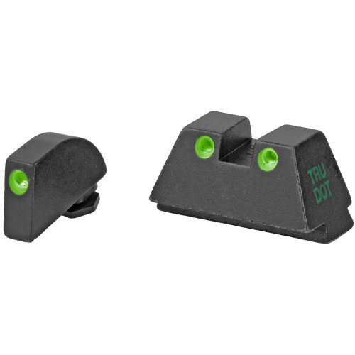 Meprolight Tru-Dot, Tritium Suppressor Sight, Green/Green, Fits Glock Standard Frames 9MM/357SIG/40S&W/45GAP 0102243191
