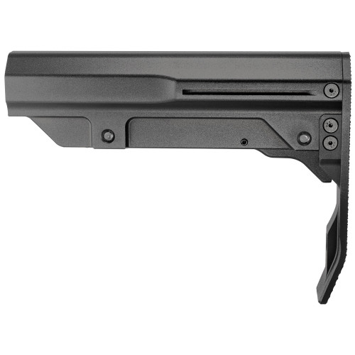 Mission First Tactical Stock, Black, Aluminum BMSMIL-MTL-BL