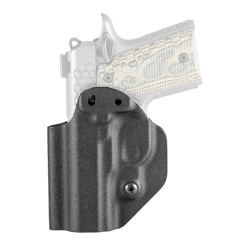Mission First Tactical Inside Waistband Holster, Ambidextrous, Black, Kimber Micro 9, Kydex HKM9AIWBA-BL