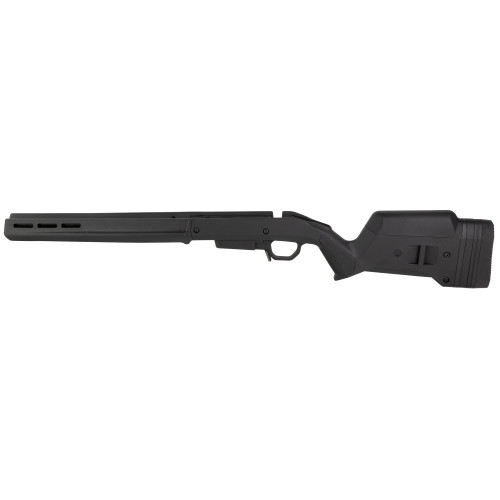 Magpul Industries Hunter American Stock, Fits Ruger American Short Action, Includes STANAG Magazine Well, Matte Finish, Black MAG1207-BLK