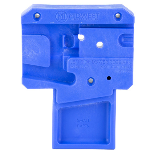 Midwest Industries Lower Receiver Block, Polymer Construction, Fits 308 Winchester/762NATO Receivers, Blue MI-LRB308