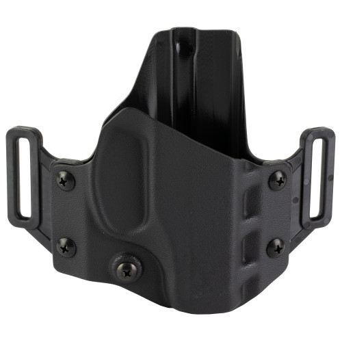 Crucial Concealment Covert OWB, Outside Waistband Holster, Right Hand, Kydex, Black, Fits Ruger LC9/EC9 1016