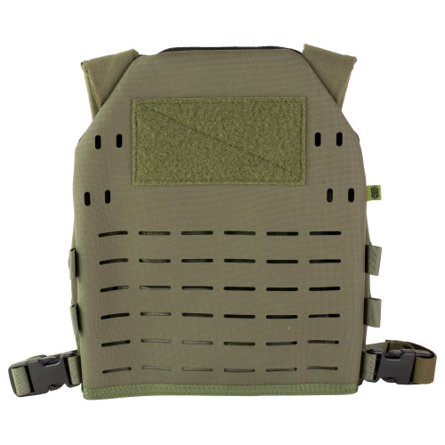 High Speed Gear Core Plate Carrier, Body Armor Carrier, Designed to Fit Large SAPI or 10"X12" Commercial Plates, Nylon Construction, Matte Finish, Olive Drab Green 40PC13OD