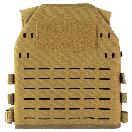 High Speed Gear Core Plate Carrier, Body Armor Carrier, Designed to Fit Large SAPI or 10"X12" Commercial Plates, Nylon Construction, Matte Finish, Coyote Brown 40PC13CB