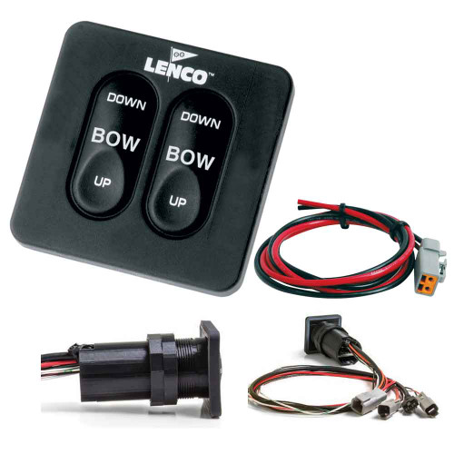 Lenco Standard Integrated Tactile Switch Kit w\/Pigtail f\/Dual Actuator Systems