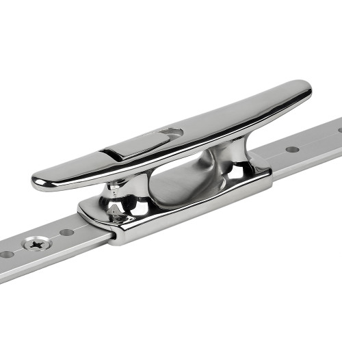 Schaefer Mid-Rail Chock\/Cleat Stainless Steel - 1-1\/4"