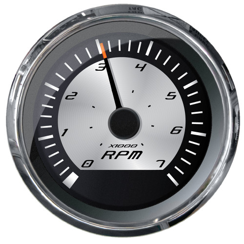 Faria Platinum 4" Tachometer - 700 RPM - Gas - Inboard, Outboard  I\/O