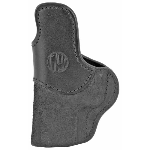 1791 RCH Rigid Concealment Holster, IWB, Black Leather, Fits Glock 17/19/22/23/25/26/27/29/30/31/33, S&W MP40/MP9/Shield, Sig Sauer P226/228/229/239, Springfield XDE/XDS, Right Hand, Size 4 RCH-4-BLK-R