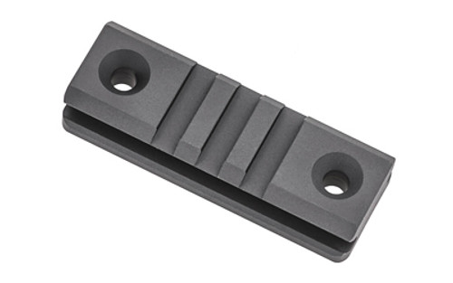 Accu-Tac Picatinny Rail Mount, Anodized Finish, Black Color, 48MM Bolt Span to mount to Rifle Stock PRM-100