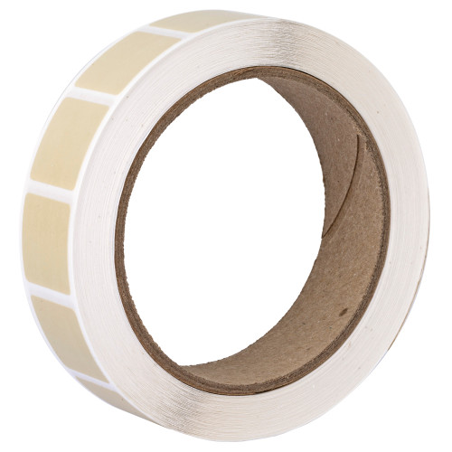 Action Target PAST/BUFF, Target Pasters, 7/8" Square Bullet Hole Repair Paster, Buff, 1000 Per Roll PAST/BUFF