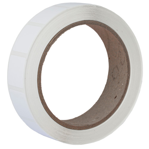 Action Target PAST/WI, Target Pasters, 7/8" Square Bullet Hole Repair Paster, White, 1000 Per Roll PAST/WI