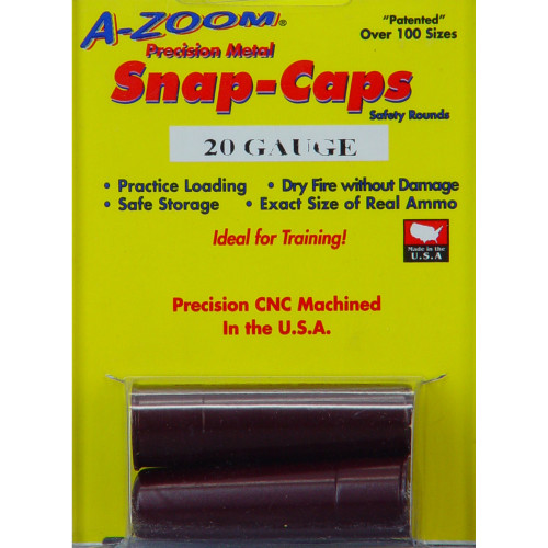 A-Zoom Snap Caps, 20 Gauge, 2 Pack 12213