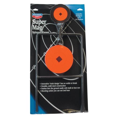 Birchwood Casey World of Targets Super Double Mag Spinner Target, Super Double Mag, Up to .44 Mag BC-46344