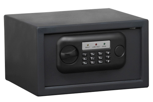 Bulldog Cases Pistol Vault, 12"X8"X7", Digital Lock, Black, Batteries Not Included BD1050