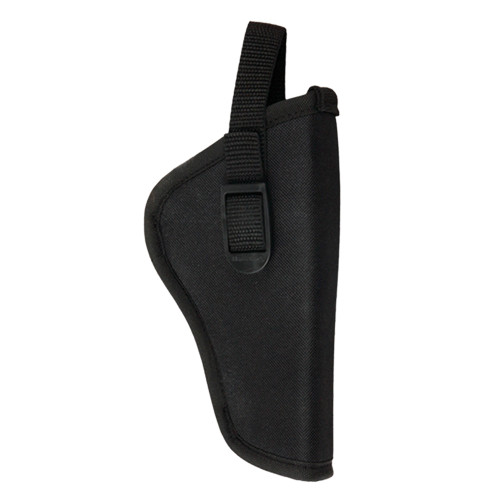 Bulldog Cases Deluxe Hip Holster, Fits Small Auto Handgun With 2.5"-3.75" Barrel, Right Hand, Black DLX-3