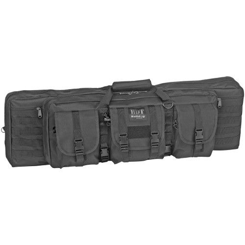 Bulldog Cases Tactical, Rifle Case, Black, Nylon, 37" BDT40-37B