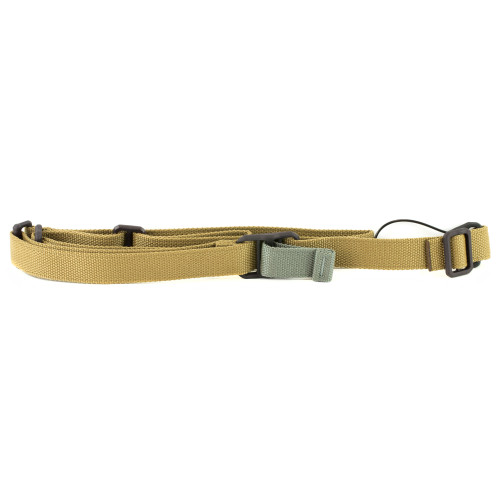 Blue Force Gear Vickers Standard AK Sling, Coyote Brown Finish, Molded Acetal Adjuster K-SP-0046-CB