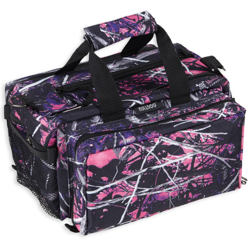 Bulldog Cases Deluxe Range Bag, Muddy Girl Camo Finish, Nylon, Adjustable Shoulder Strap BD910MDG