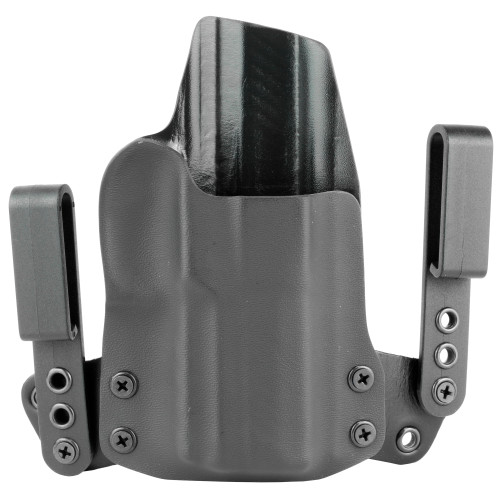 BlackPoint Tactical Mini Wing IWB, Inside the Pants Holster, Right Hand, Black, Sig Sauer P320 Compact, Kydex 103440