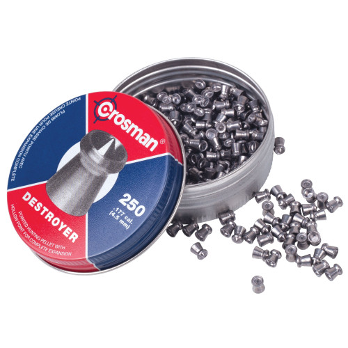 Crosman Destroyer, .177 Pellet, Pointed/Dished, 250 Per Tin DS177