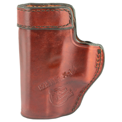 Don Hume H715M Clip-On Holster, Inside The Pant, Fits Glock 26, Right Hand, Brown Leather J168038R