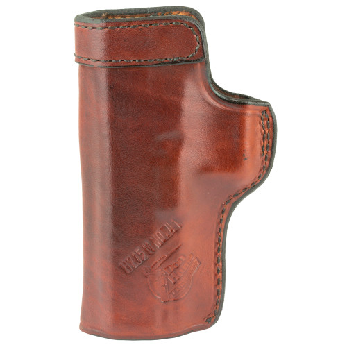 Don Hume H715M Clip-On Holster, Inside The Pant, Fits Glock 20/21, Right Hand, Brown Leather J168100R
