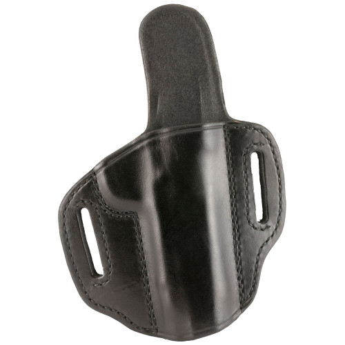 Don Hume H721OT Holster, Fits 1911 Commander With 4.25" Barrel, Right Hand, Black Leather J335804R