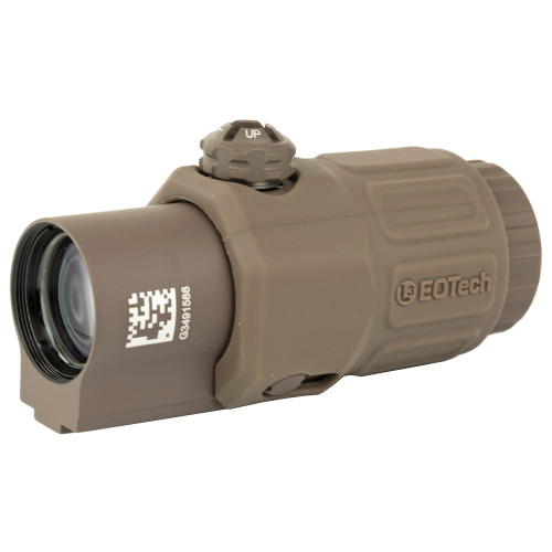EOTech Magnifier, 3X, QD Mount, Switch to Side, Black Finish G33.STS