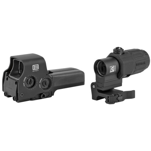 EOTech Holographic Hybrid Sight, EXPS2-2 Sight With G33 Magnifier, Black Finish HHS II