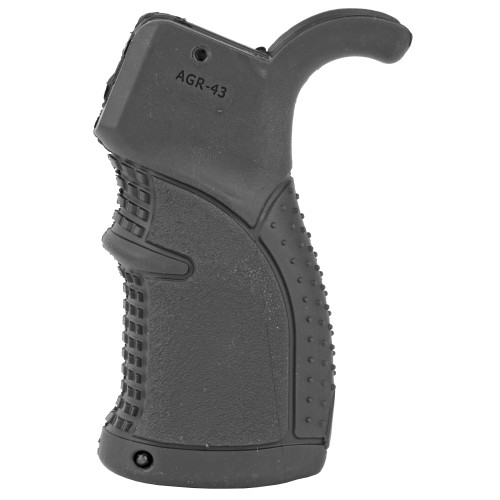 F.A.B. Defense AGR-43, Pistol Grip, Rubberized And ERGOnomic, Fits AR Rifles, Black FX-AGR43B