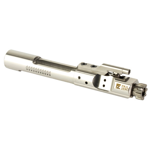 FailZero AR-15 Bolt Carrier Group, No Hammer, Completely Assembled, EXO Nickel Boron Coated, Nickel Finish 009-FZAR15-01-NH