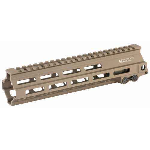 Geissele Automatics MK8, Super Modular Rail, Handguard, 9.3", M-LOK, Barrel Nut Wrench Sold Separately (GEI-02-243), Gas Block Not Included, Desert Dirt Color, Product Finishes, Shade Variations and Other Imperfections Are Normal Due to the Manufact